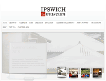 Tablet Screenshot of ipswichmuseum.org